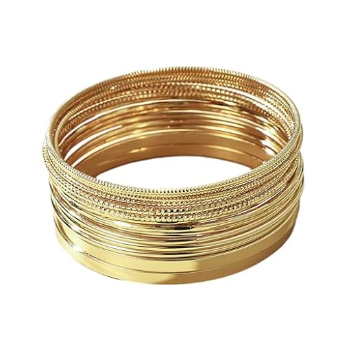 MEMOFYND 14 piezas de pulseras de oro, pulseras de metal de acero inoxidable, pulseras con encanto brillantes, accesorios de oro redondos, accesorios decorativos para la mano para mujeres, regalos | Ya disponible en tu tienda friki favorita! En mundofriki.es! MEMOFYND 14 piezas de pulseras de oro, pulseras de metal de acero inoxidable, pulseras con encanto brillantes, accesorios de oro redondos, accesorios decorativos para la mano para mujeres, regalos | Ya disponible en tu tienda friki favorita! En mundofriki.es!