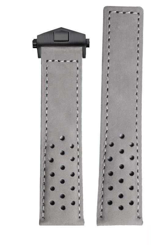 Bracelet de montre en caoutchouc pour TAG Heuer Concept 300, finition haut de gamme 22 mm
