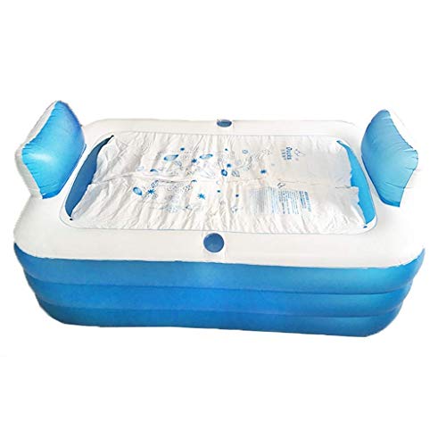 A~LICE&YGG Bañera de hidromasaje Doble Adulto Portátil Cómodo Masaje SPA Bañera de...