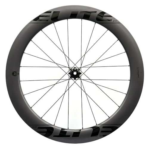 ELITEWHEELS Carbon Wheels ENT 2.0 Disc Brake 700c Carbon Rim Center Lock Road Bike Wheelset UCI Quality Road Racing Wheelset 60mm Depth 28mm