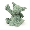 Jellycat Fuddlewuddle Dragon Stuffed Animal, 9 inches - Mythical Plush Toy - Classic Children's Gift #1