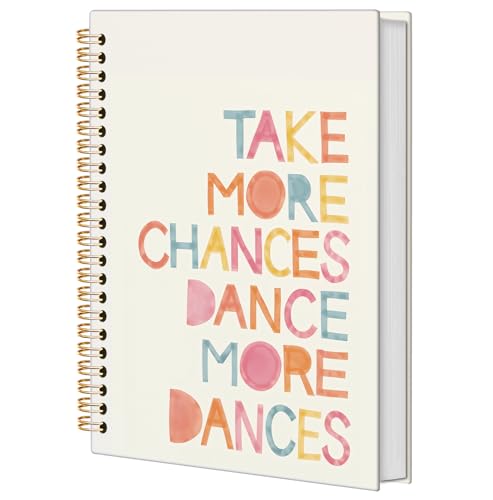 Inspirational Dance Spiral Journal Notebook