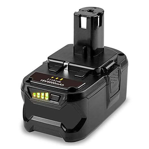 ARyee RB18L40 batteri kompatibelt med Ryobi BPL-1815 BPL-1820G BPL1820 BPL18151 RB18L40 RB18L25 RB18L15 RB18L13 P102 P103 P104 P105 P106107P108 (4 000 mAh 18 V)