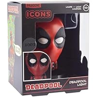 Luz 3D Deadpool - Producto oficial Disney Marvel, luz para