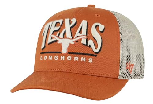 47 College Arid Adjustable Trucker Hat (US, Alpha, One Size, Burnt Orange, Texas Longhorns)