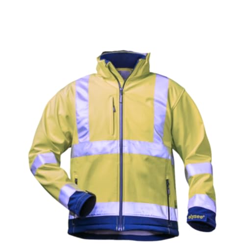 Elysee Warnschutzjacke Softshelljacke Jacke EN471 gelb Marine NEU OVP Gr. S-XXXL (L)