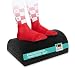 Produktbild QIMIN® Premium Fußstütze Ergonomisch, Praktisch, Gut höhenverstellbare Fußablage unter Schreibtisch Rutschfest Premium Schaumstoffkern Weichem Bezug Fußkissen Footrest Fußhocker Fußbank