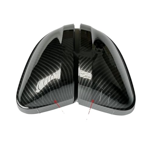 Coques de rétroviseurs A4 A5 sans trou d'assistance pour réparer et relooker en aspect carbone