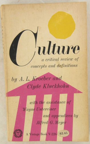 Culture: A critical review of concepts and definitions