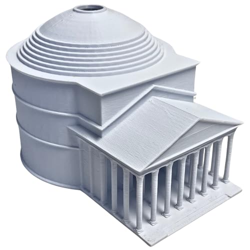 Sands3D Pantheon Model – Miniature Roman Temple Replica, Ancient Architecture Display, Classical Landmark Collectible