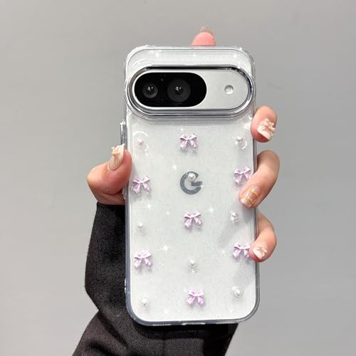 Coque Google Pixel 9a antichoc TPU souple transparent noeud