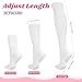Jspupifip 4 Pairs Slouch Socks with Grips for Women, Yoga Pilates Socks for Barre Workout Hospital Black White Pink Gray
