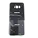 Battery Door Back Cover Glass Housing Case Battery Cover Adhesive For Samsung Galaxy S8 Plus G955 Two LOGO (Black)