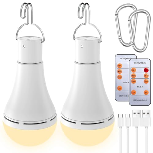 Ampoule LED rechargeable contre les coupures de courant chez soi