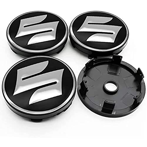 4x Nabendeckel Für Suzuki SX4 S-Cross - Radkappen 58mm Set