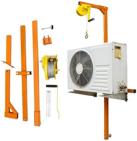 Heavy-Duty Air Conditioner Outdoor Unit Hoist Tool with Self-Locking ...
