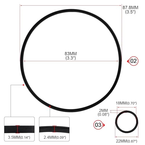 Kit joint pompe à vide de qualité supérieure pour VW 2.5L 07K145100C