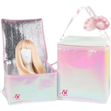 Collapsible Wig and Fursuit Bag, Waterproof and Sun-Protected, Easy Carry for Cosplay Outfits Extra Large