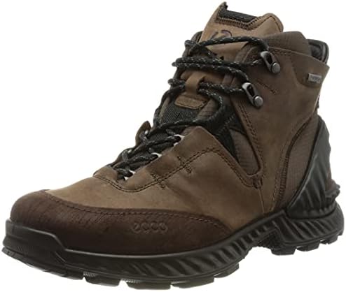 Ecco Outdoor mens Exohike High Gore-tex Waterproof Backpacking Boot, Mocha/Cocoa Brown, 9-9.5 US