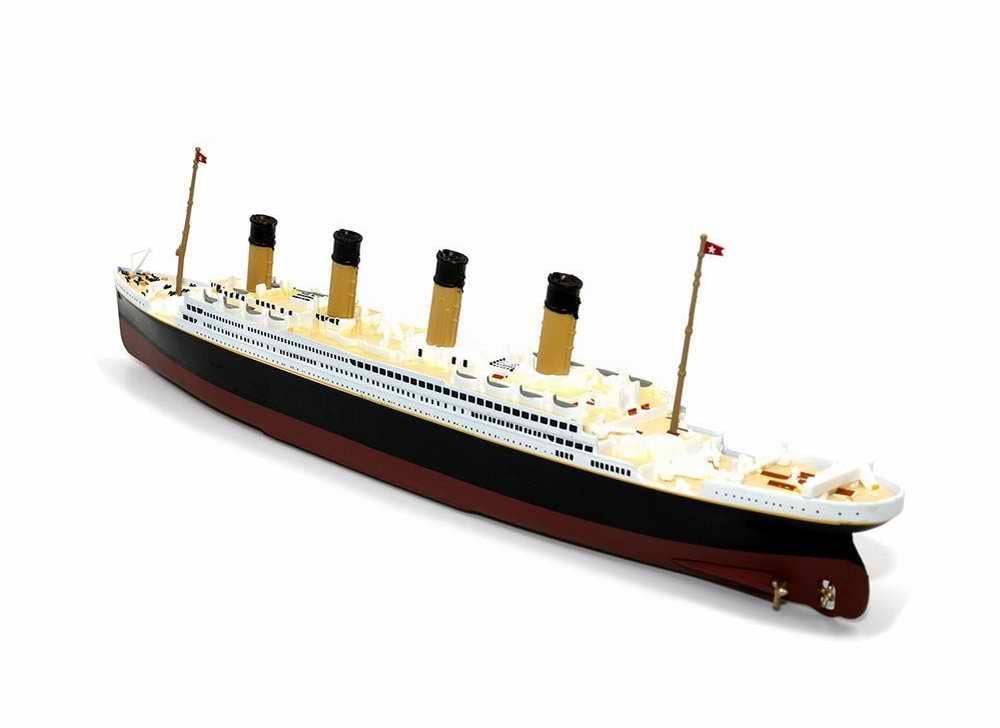 Clivedon - Maqueta para colección de buques Transatlánticos R.M.S Titanic RMS Titanic Metal 1/1250
