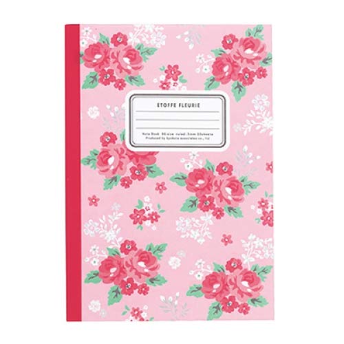 Amazon | キョクトウ 花柄ノート(エトフ・フルーリー)・ピンク B6
