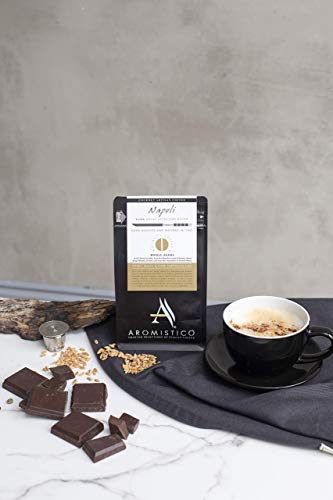 Aromistico | Dark & Medium Roast Bundle | Premium Italian Ground Coffee | Napoli & Roma Blend | For Cafetiere/French Press, Filter, Pour Over, Drip, Moka Or Aeropress #TOP5