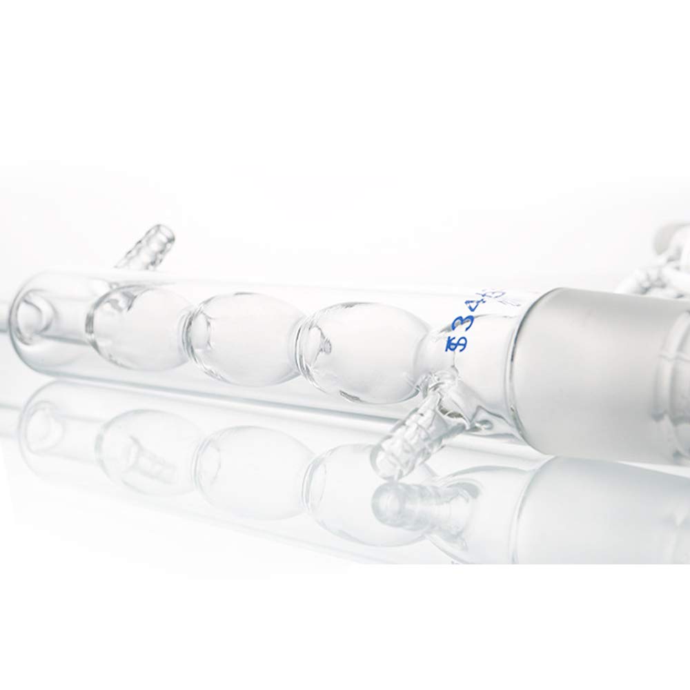 Fat Extractor Serpentine Sphärische verdickte Destilliergeräte Standkolben Soxhlet Extractor (500ml,spherical)