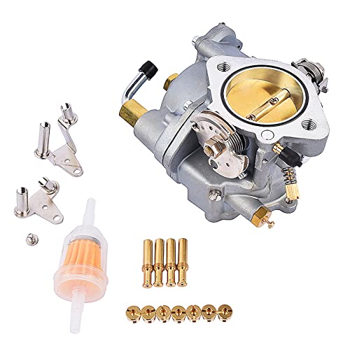 Geluoxi 1002-0025 35-0471 496564 Carb Carburetor 82026 496564 Replacement For Harley Davidson S&S Cycle Super E Shorty Carburetor Big Twin Or Sportster 11-0420 1002-0025 Super E Shorty cover