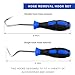 ZNDAW 2 PCS Hose Removal Hook Set, 8 Inch Gasket Hook & Pick Tool Vehicle Radiator Hose Remover, Mini Pick Hooks Puller Remover for Hoses O-Rings Gaskets, Car Accessories