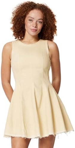 Amazon Essentials Fit & Flare Denim Minikleid