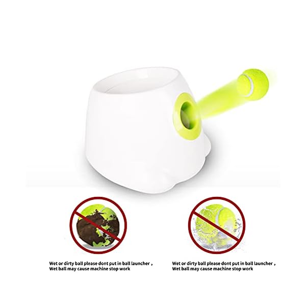 All-for-Paws-Interactive-Automatic-Ball-Launcher-for-Dogs-Dog-Tennis-Ball-Throwing-Machine-for-Small-Medium-Large-Size-3-Balls-Included Ball Throwing Machine for Small Dogs