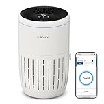 Bosch Air 2000i Smart Air Purifier - Covers 37.5 m² - Effectively Filters Over 99% of Pollutants - Air Filter, Smart Sensor, Auto/Sleep Mode (< 25 dB(A)) - CADR: 180 m³/h - Display & App Connectivity
