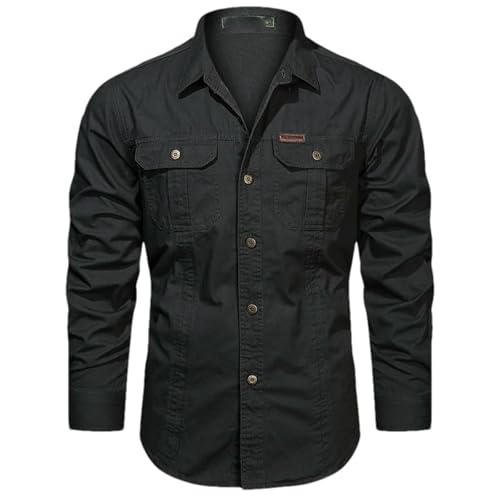 Surchemise militaire respirante avec deux poches fonctionnelles pour homme