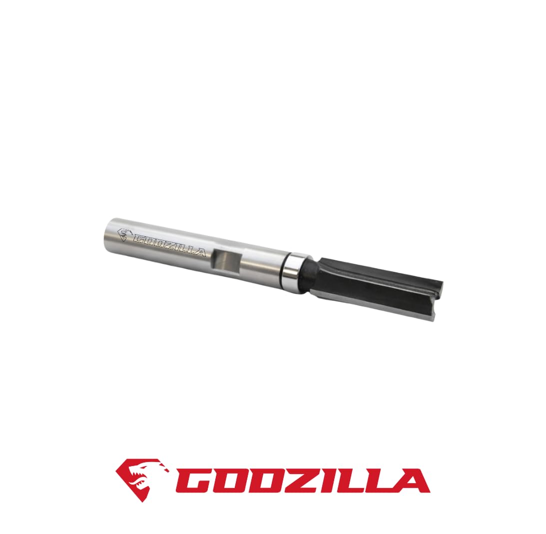 Fresa a copiare con cuscinetto per legno, diametro 4,8 mm, gambo 6 mm, per fresatrice verticale e rifilatore - GodzillaBits (la più scelta) LTS160M.048