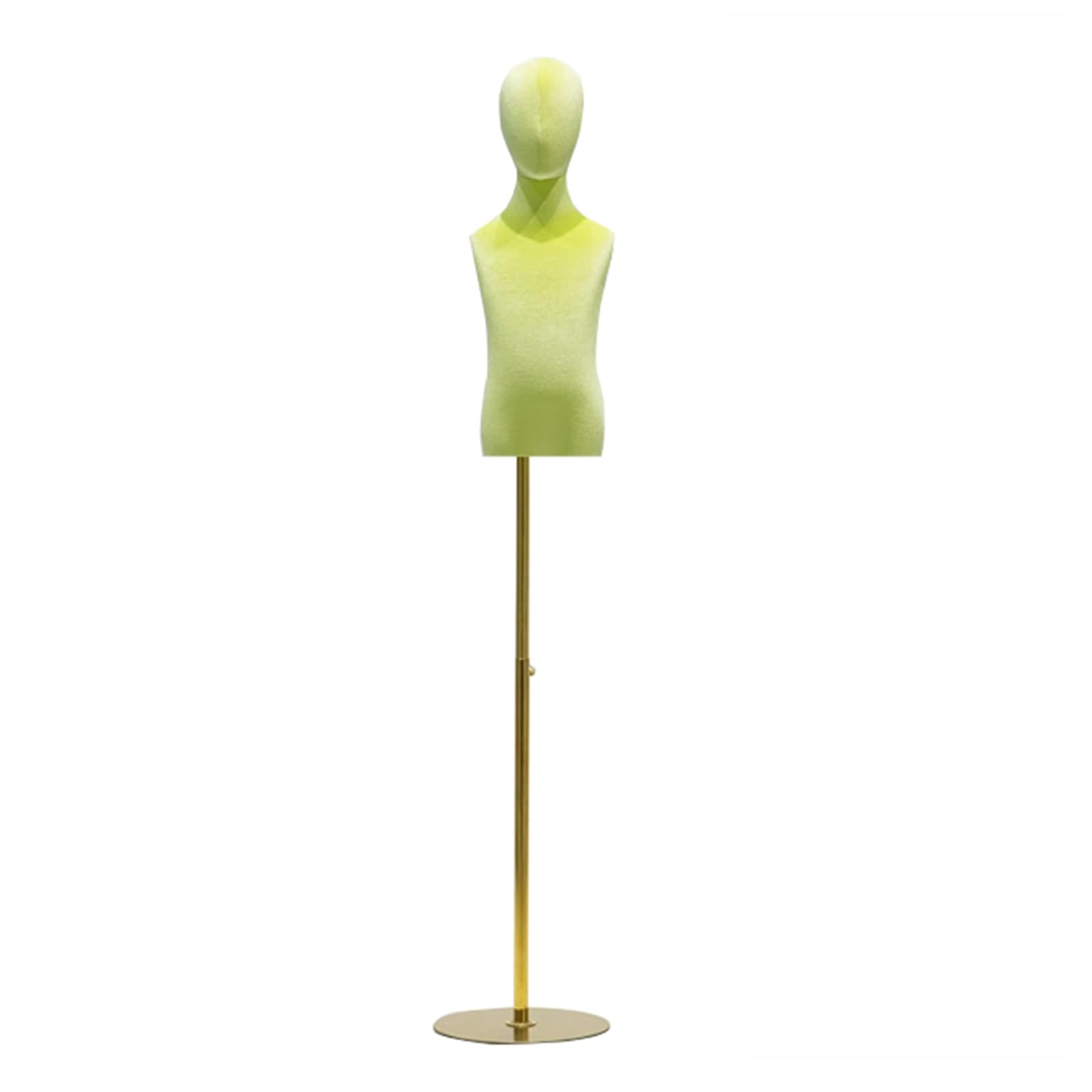 Mannequin de vitrine enfant 2 ans et buste couture avec base métal