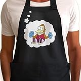 goatxa Mono con Platillos-Delantal
