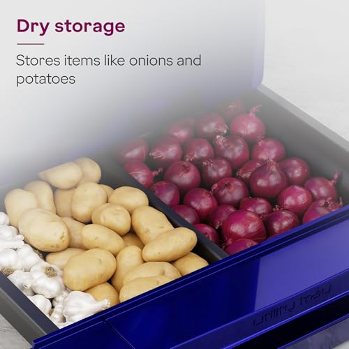 Image of Godrej 202 L 5 Star | Advanced Inverter | Jumbo Vegetable Tray | Toughened Glass Shelves | Turbo Cooling Technology | Base Drawer Direct Cool Single Door Refrigerator (RD 210E TDI MN BL, Marine Blue)