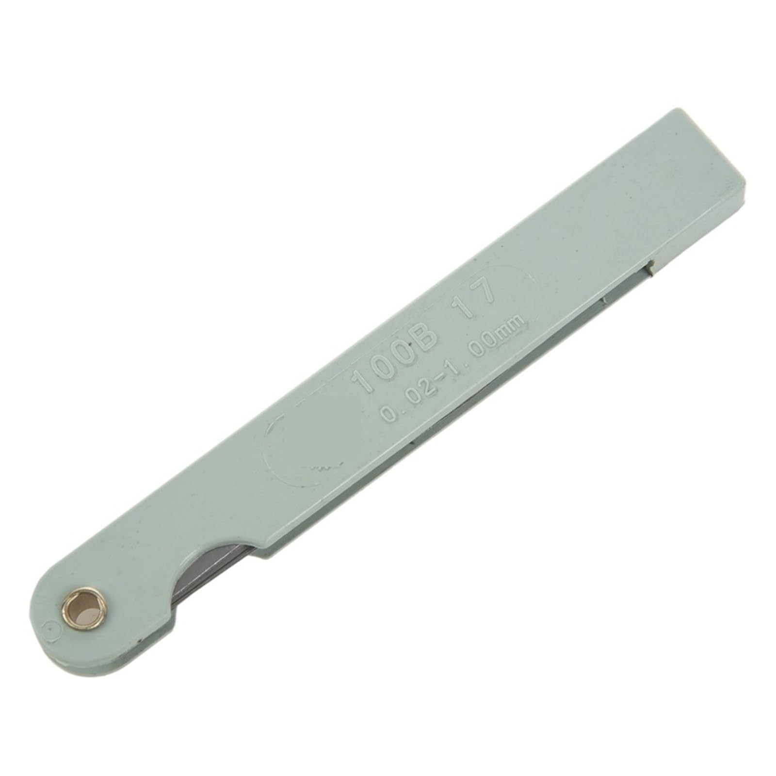 Cfwwsaq One Color Feeler Gauges, 0.02 To 1Mm 17 Blade Thickness Gap Metric Filler Feeler Gauge Measure Tool