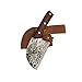 Chinese kitchen knife Manual forging Kitchen Knife Chef's Meat Cleaver Vegetable Cutter with(Mini section)