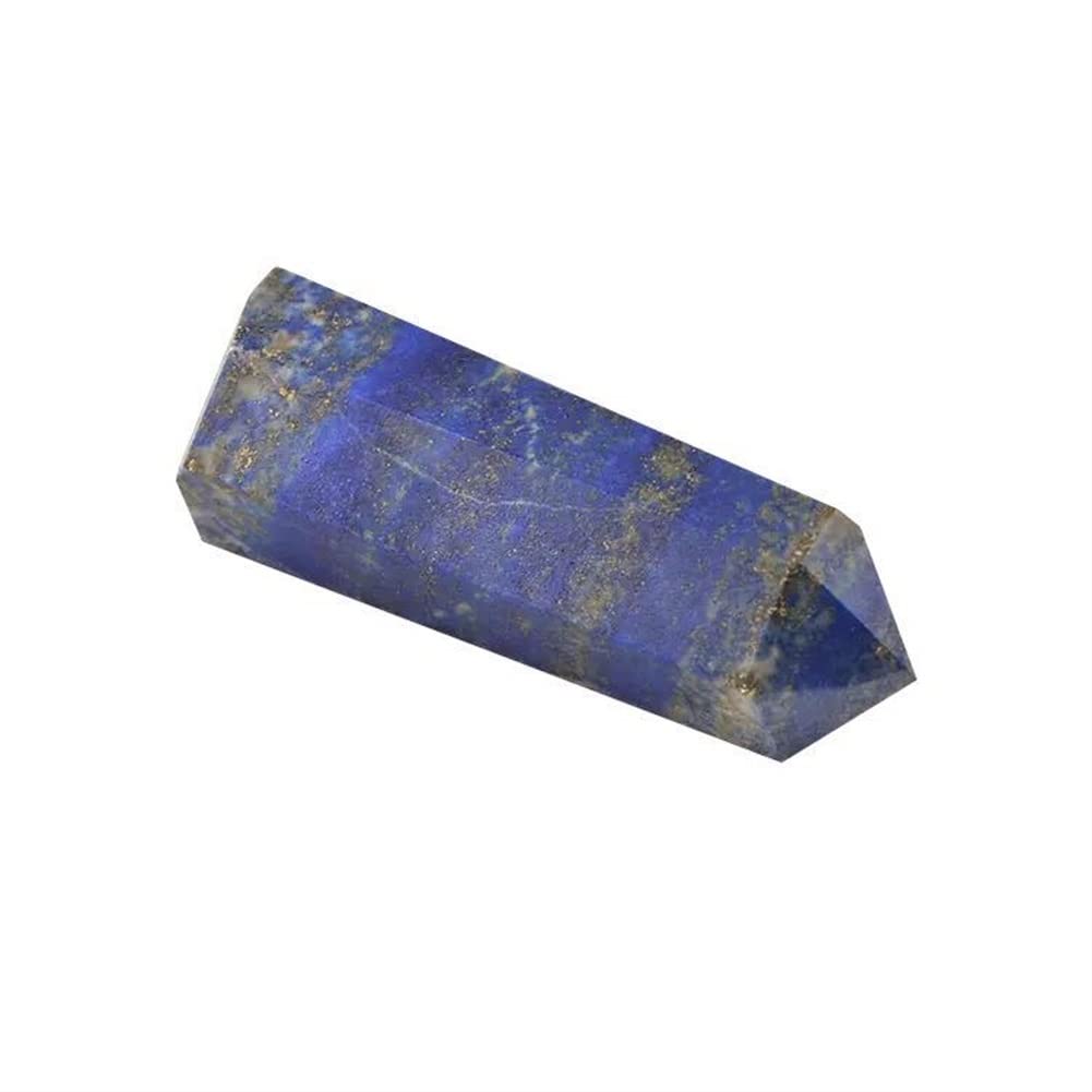 POWTAXBJGD Natural Crystal Rough 1100G-1300G Natural Lapis Lazuli Stone Point Crystal Wand for Home Decoration 1pc Suitable for Furniture Decoration