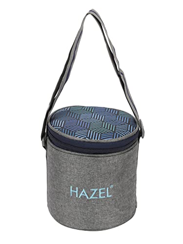 Image of HAZEL Lunch Bag for Office Men and Women | Water Resistant Tiffin Bag for Kids to School | Tiffin Cover Bag Only, Standing Bag