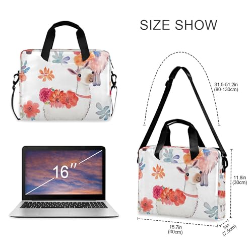 Maletín para portátil con estampado llamativo ALAZA 15.7 in miniatura 4
