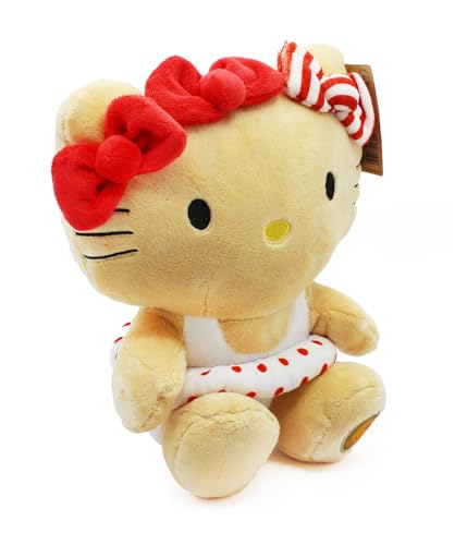 Joy Toy - Sanrio Hello Kitty Summer Days Floaty ECO-Plüsch 24 cm in wiederverwendbarem Kartontäschchen - Plüsch aus 100% PET Flaschen… – Ansicht 4