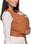 Moby Wrap Baby Carrier | Evolution | Baby Wrap Carrier for Newborns & Infants | #1 Baby Wrap | Baby Gift | Keeps Baby Safe & Secure | Adjustable for All Body Types | Perfect for Mom & Dad |