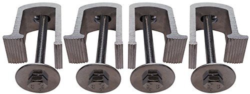 (4 Pack) Easy Mount - Truck Tool Box Clamps - Aluminum Tie Downs - Thumbnail 3