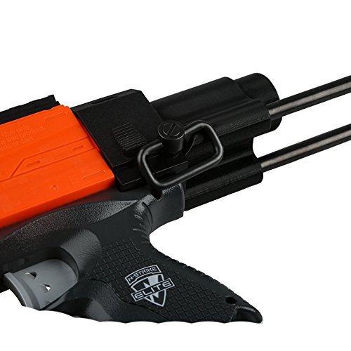 Worker Mod Sling Swivel Attachment Black Metal Mod Picatinny Rail Modified Toy #TOP5