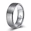 6mm Silver Bevel
