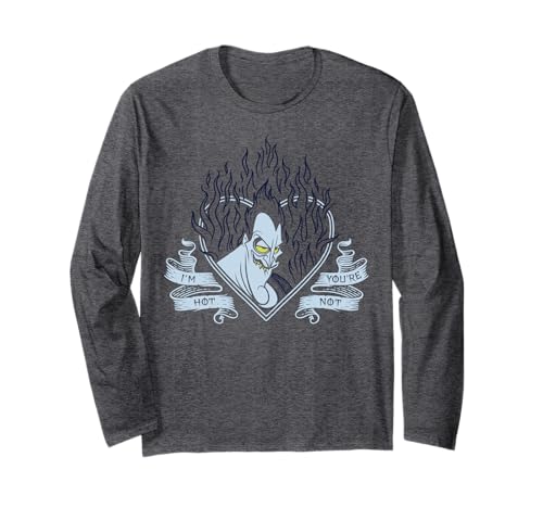 T-shirt Hadès Disney manches longues pour éviter les looks basiques en hiver