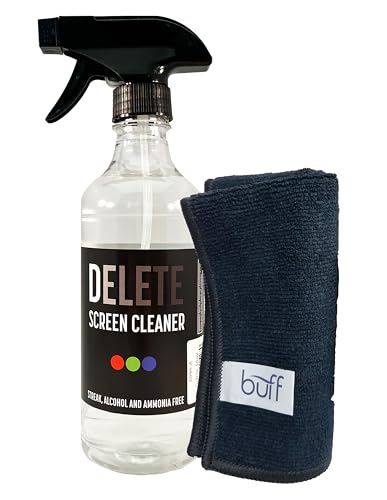 Delete Screen Cleaner Spray Kit, 16oz Bottle and 12