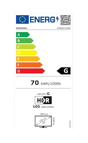 Variante de Samsung 50DU7105 50